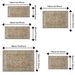 Small, Washable, Non-slip Rugs Suitable For Entryways, Kitchens, Laundry Rooms, Beside The Bed In Bedrooms, And Living Rooms. Machine-washable Rugs._maomaolike.com