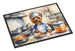 Silky Terrier The Chef Doormat Front Door Mat Indoor Outdoor Rugs For Entryway, Non Slip Washable Low Pile, 24H X 36W_maomaolike.com