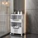 Laundry Basket Bathroom Foldable Dirty Clothes Storage Basket Wall Hanging Shelf_maomaolike.com