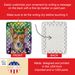 Basenji King Of Mardi Gras Porcelain Ornament Christmas Tree Hanging Decorations For Home Christmas Holiday, Rectangle, Gift, Multicolor_maomaolike.com