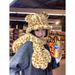 Autumn Winter Cute Warm Fisherman Hat, Korean Style, High-end Vintage Versatile Plush Anti-freeze And Cold-proof Tiger Pattern Hat_maomaolike.com