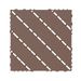 Plastic Interlocking Deck Tiles,44 Pack Patio Deck Tiles,12"x12" Square Waterproof Outdoor All Weather Use, Patio Decking Tiles For Poolside Balcony Backyard, Brown_maomaolike.com