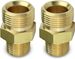 ESSENTIAL WASHER 3/8'' NPT Male To M22 14mm Adapter Male | Power Washer Coupling | Pressure Washer Adapter | Brass Male Pipe Thread 4500 PSI | 2 Pack_maomaolike.com