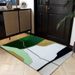 Living Room Rug Large Size Gorgeous Gold Frame Design Bedroom Rug Plush Thickened Machine Washable Thickened Underlay Interior Decorative Rug_maomaolike.com