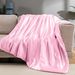 Spring And Summer Satin Thin Blanket Solid Color Air Conditioning Blanket Gifts For Women_maomaolike.com