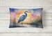 Birds, Birds, Birds Throw Pillow Throw Pillow For Indoor Couch Bed Outdoor Patio Washable, Blue Heron Setting Sun 7503,12Hx16W_maomaolike.com