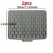 Kitchen Anti Slip Silicone Drain Pad With Built-in Drainage Design, Suitable For Countertops, Sinks, And Refrigerators_maomaolike.com
