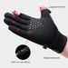 Unisex Cycling Gloves Men's Autumn And Winter Outdoor Cycling Non-slip Two-finger Touch Screen Thickened Fishing Cycling Gloves_maomaolike.com
