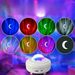 Northern Lights Starry Sky Projector APP Control Laser Night Light Live Streaming Bluetooth Speaker Moon Atmosphere Lamp_maomaolike.com