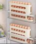 Rolling Egg Storage Box, Kitchen Multi-layer Slanted Automatic Egg Roller, Refrigerator Side Door Egg Tray, Food Storage Box_maomaolike.com