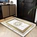 Living Room Rug Large-sized Rug With Geometric Pattern Bedroom Rug Plush Thickened Machine Washable Thickened Rug Bedside Rug Interior Decorative Rug_maomaolike.com