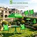 Kids Table And Chair Set, Outdoor Folding Garden Furniture, Picnic Table For Patio Backyard_maomaolike.com