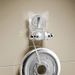 Bathroom Shower Bracket Non-punching Suction Cup Storage Rack Base Toilet Nozzle Fixing Seat_maomaolike.com