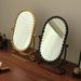 Europan Styl High-Valu Makup Hom Bdroom, Frstanding Vanity Mirror For Dormitory, Simpl Bauty Mirror,_maomaolike.com
