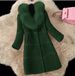 Women's Clothing Cashmere Splicing Fur One Medium Length Fox Fur Collar Coat Fur Coat_maomaolike.com