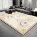 Living Room Rug Large Size Gorgeous Gold Frame Design Bedroom Rug Plush Thickened Machine Washable Thickened Underlay Interior Decorative Rug_maomaolike.com