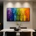 Art Tree Landscape Painting Canvas Prints Nature Scenery Artwork For Living Room Office Wall Hanging 40x60cm Framed_maomaolike.com