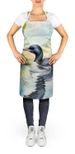 Minnesota Common Loon Apron Cooking Kitchen Server Baking Crafts Gardening For Adult Women Men, Unisex, Large, Multicolor_maomaolike.com
