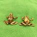 Cross-Border Metal Antique Style Wealth-Gathering Golden Toad Frog Ornament Tea Pet Decoration Craft Collectible_maomaolike.com