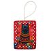 German Spitz Holiday Christmas Porcelain Ornament Christmas Tree Hanging Decorations For Home Christmas Holiday, Rectangle, Gift, Multicolor_maomaolike.com