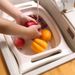 Multifunctional Cutting Board Kitchen Foldable Vegetable Washing Basin_maomaolike.com