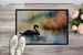 Black Swan Doormat Front Door Mat Indoor Outdoor Rugs For Entryway, Non Slip Washable Low Pile, 24H X 36W_maomaolike.com