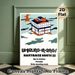 Whirling-in-Rags Building Painting Poster, Minimalist Cartoon Style Poster, Stylized Multi-function Venue Artwork, Ideal Themed Wall Decor For Home_maomaolike.com