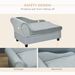 Luxury Dog Bed For Small Dogs, Hidden Storage, Soft Foam Couch, Modern Pet Furniture, Gray_maomaolike.com