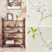 Japanese Style Princess Room Pastoral Vine Flower Restaurant TV Background Self-Adhesive PVC Wallpaper Wall Sticker_maomaolike.com