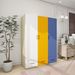 Doors Bedroom Armoire Wardrobe Closet Cabinet, Wardrobe Closet With Hanging Rod, Wood Closet Wardrobe For Large Storage, Armoires And Wardrobes With Drawers Wooden -- 2 Packages_maomaolike.com