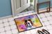Basset Hound Hippie Dawg Doormat Front Door Mat Indoor Outdoor Rugs For Entryway, Non Slip Washable Low Pile, 24H X 36W_maomaolike.com