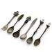 Vintage Mini Coffee Spoons Suit For Coffee Fruit Dessert_maomaolike.com