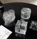 Girl Heart Instagram Bow Heart Shaped Glass Jewelry Box European Relief Retro Home Storage Box Decorative Ornament_maomaolike.com