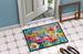 Anemones In Watercolor Doormat Front Door Mat Indoor Outdoor Rugs For Entryway, Non Slip Washable Low Pile, 24H X 36W_maomaolike.com
