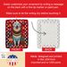Great Pyrenees Holiday Christmas Porcelain Ornament Christmas Tree Hanging Decorations For Home Christmas Holiday, Rectangle, Gift, Multicolor_maomaolike.com