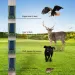 Solar Electronic Ultrasonic Bird Repeller IP66 Waterproof Pigeon Deterrent Strong LED Flashing Pest Controller For_maomaolike.com