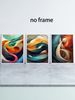 European And American Contemporary Style, Abstract Line Art, Decorative Print Artwork, Living Room Sofa Backdrop Artwork, Art Exhibition Pieces_maomaolike.com
