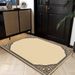 Living Room Rug,Large Rug,Oversized, Gold Leaves Design,Bedroom Rug,Soft And Thick, Machine Washable, Thickened Rug, Bedside Rug,Decorative Indoor Rug_maomaolike.com