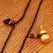 Solid Brass Necklace Pendant Keychain Sand Gold Small Gourd Crafts Jewelry Wholesale_maomaolike.com