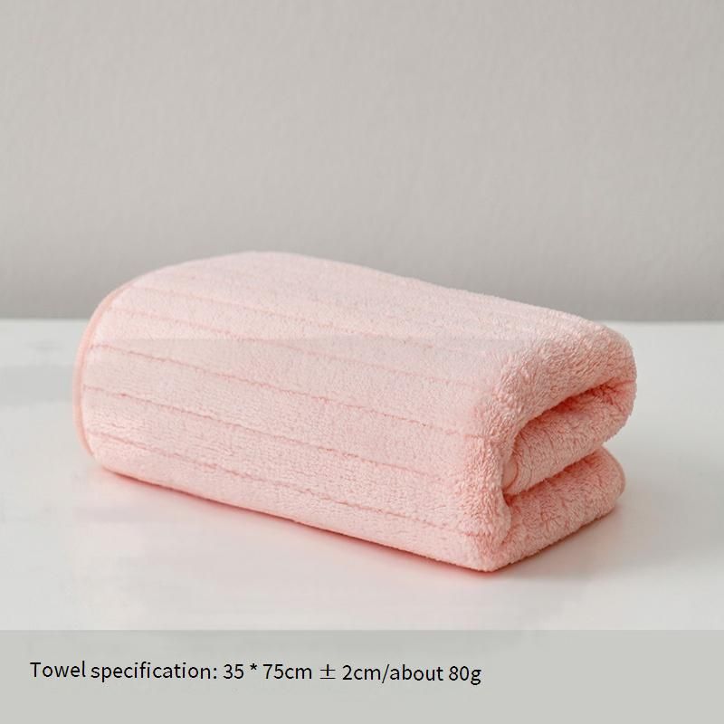 Antibacterial Coral Fleece Face Towel Ultra Soft Absorbent For Adults Kids_maomaolike.com