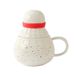 Badminton Cup Ceramic Creative High Beauty Coffee Cup Water Cup_maomaolike.com