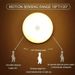 1pc Motion Sensor Night Light - Wireless LED Detector Lamp For Bedroom, Staircase, Closet, And Room Decor-_maomaolike.com
