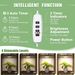 LED Telescopic Plant Light Growth Lamp Angel Ring Succulent Red And Blue Light Full Spectrum Flower Timing Plant Fill Light_maomaolike.com