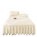 2025 New Thickened Quilted Skirt Style Cover Single Piece Floor-Length Hem Non-Slip 1.5m 1.8m Bed Fitted Sheet_maomaolike.com