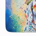 Dalmatian Hippie Dawg Memory Foam Kitchen Mat Machine Washable Anti-Fatigue Mat Cushion Comfort Bath Mat Or Kitchen Rug_maomaolike.com