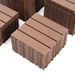 Plastic Interlocking Deck Tiles,44 Pack Patio Deck Tiles,12"x12" Square Waterproof Outdoor All Weather Use, Patio Decking Tiles For Poolside Balcony Backyard, Brown_maomaolike.com