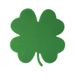 Silicone four leaf clover coaster Korean version creative household waterproof insulation coffee and tea coaster anti scalding table bowl mat_maomaolike.com