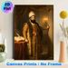 Ottoman Noble Portrait Painting Poster, Exquisite Classical Style Regally Attired Nobleman With Turban Scene Poster, Timeless Historical Artwork For_maomaolike.com