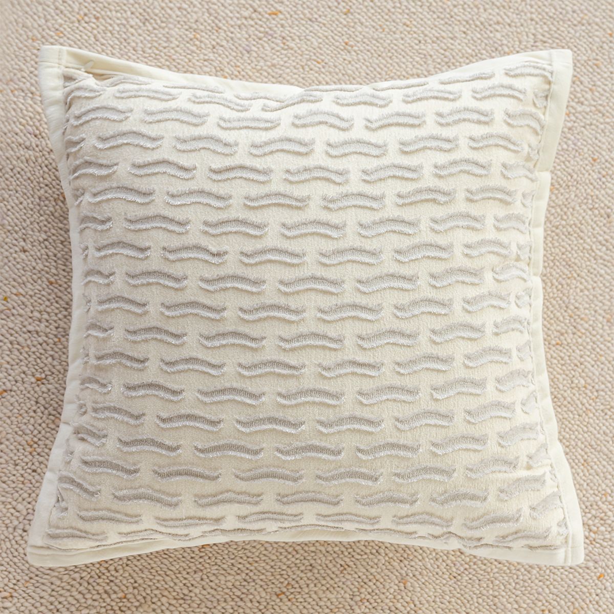 Sofa Pillowcase Living Room Light Luxury Pillow Cream Style Plush Cushion Bed Backrest_maomaolike.com