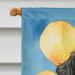 Portuguese Water Dog Happy Birthday House Flag Large Porch Sleeve Pole Decorative Outside Yard Banner Artwork Wall Hanging, Polyester, House Size, Multicolor_maomaolike.com